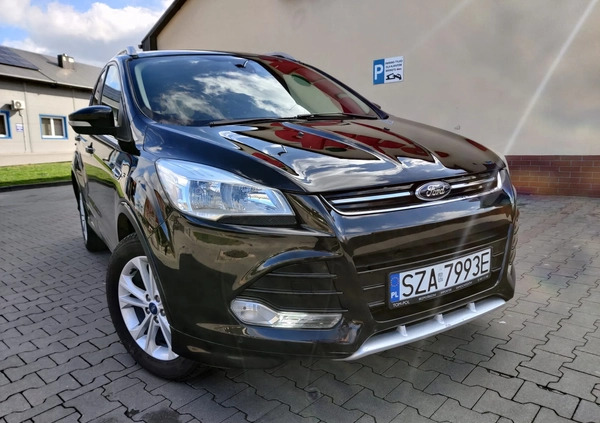 Ford Kuga cena 49999 przebieg: 195000, rok produkcji 2013 z Zawiercie małe 326